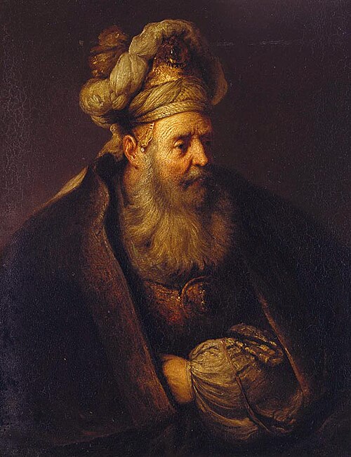A Jewish Rabbi, 1754, Christian Wilhelm Ernst Dietri