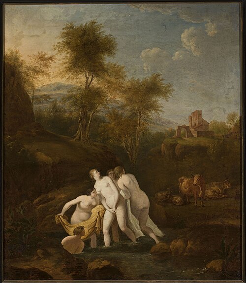 Bain des Nymphes., 1763, Christian Wilhelm Ernst Dietri