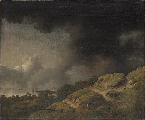 Dünenlandschaft, 1743, Christian Wilhelm Ernst Dietri