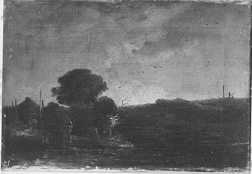 Landschaft, 1743, Christian Wilhelm Ernst Dietri