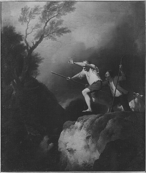 Blinde am Abgrund, 1743, Christian Wilhelm Ernst Dietri