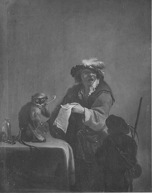 Der Marktschreier, 1743, Christian Wilhelm Ernst Dietri