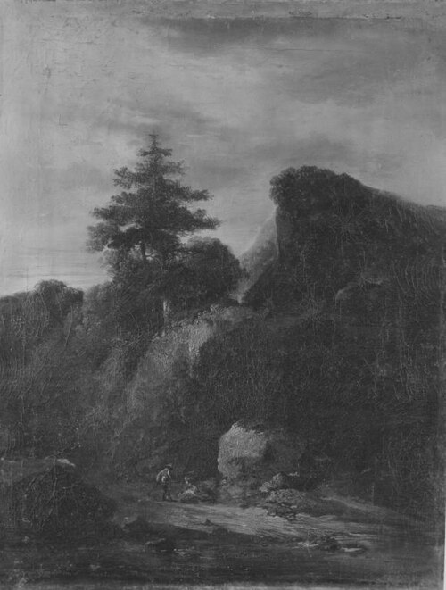 Gebirgslandschaft, 1743, Christian Wilhelm Ernst Dietri
