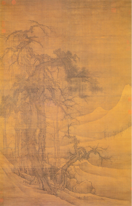 A Wintry Forest, , Guo Xi