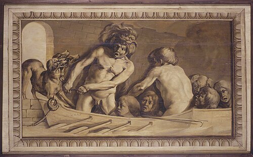 Hercules haalt Cerberus uit de onderwereld, 1644, Jacob van Campen
