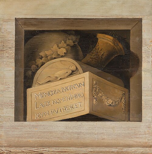 Tomb with Inscription, 1650, Jacob van Campen