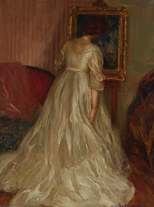 Portrait Of The Artist's Wife, Sarah Frieseke, , Frederick Carl Frieseke