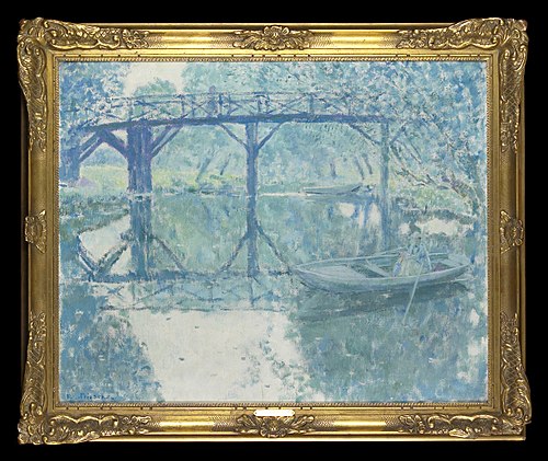 The Bridge - Giverny, 1950, Frederick Carl Frieseke