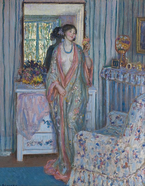 The Robe, 1915, Frederick Carl Frieseke
