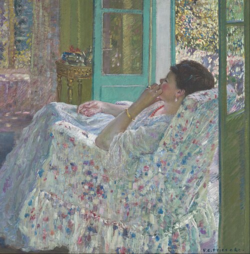 Afternoon - Yellow Room, 1910, Frederick Carl Frieseke
