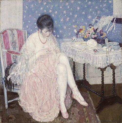 Torn Lingerie, 1915, Frederick Carl Frieseke