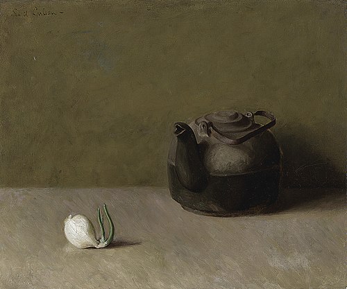 Still Life with Teapot and Onion, , Emil Carlsen