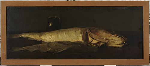 Still Life with Fish, 1893, Emil Carlsen