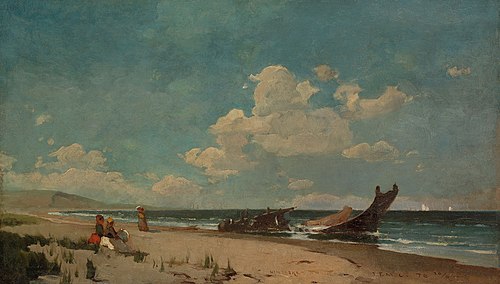 Nantasket Beach, 1876, Emil Carlsen