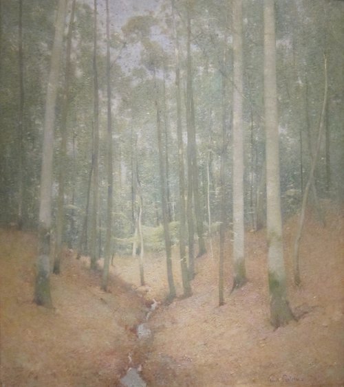 Wood Interior, 1910, Emil Carlsen