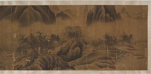River Landscape, in Ming style, , Dong Qichang