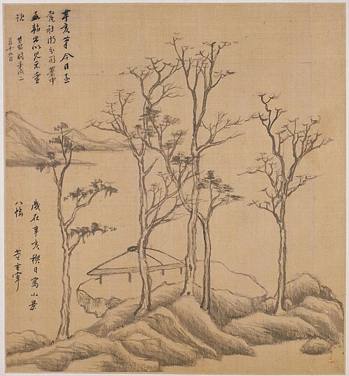 董其昌山水图册, , Dong Qichang