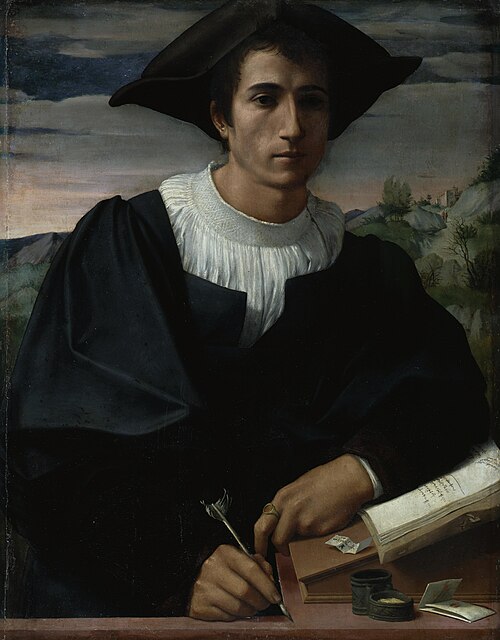 Portrait of a Young Man (Matteo Sofferoni ?), 1522, Franciabigio