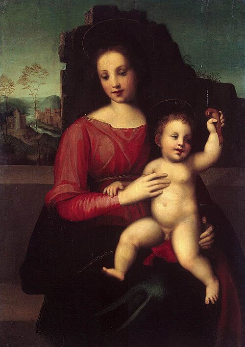 Madonna with Child, 1514, Franciabigio
