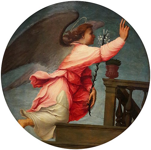 Angel from the Annunciation, 1510, Franciabigio