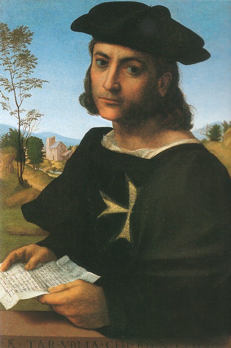 Portrait of a Knight of Rhodes, 1514, Franciabigio