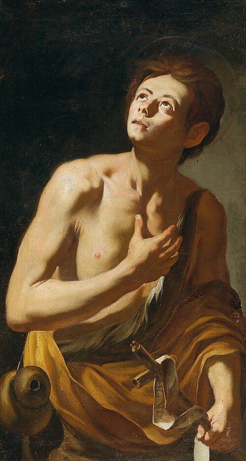The Young Saint John the Baptist, 1650, Enrico Fiammingo