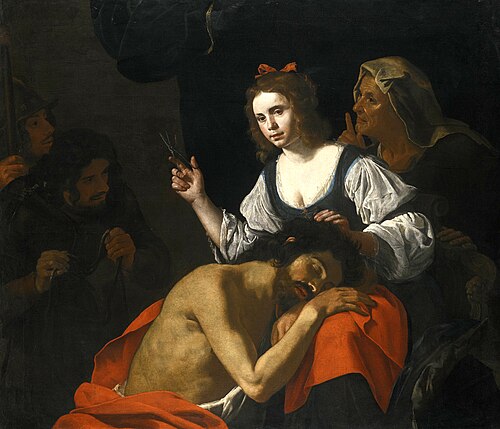 Samson and Delilah, 1650, Enrico Fiammingo