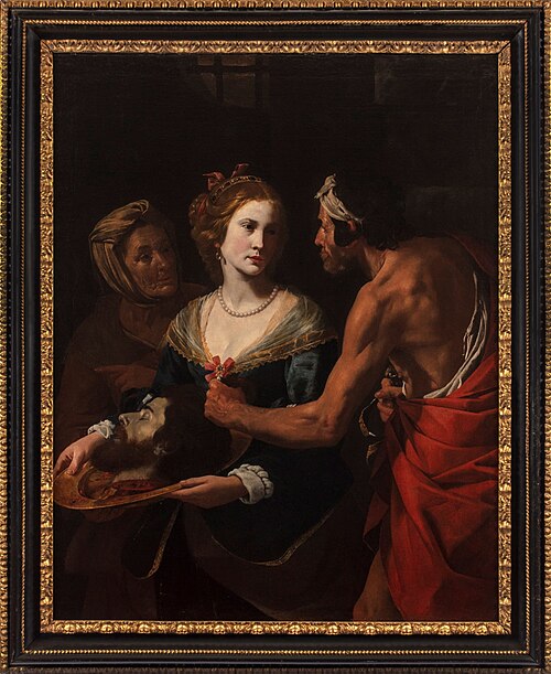 Salome Receiving the Head of John the Baptist, 1650, Enrico Fiammingo