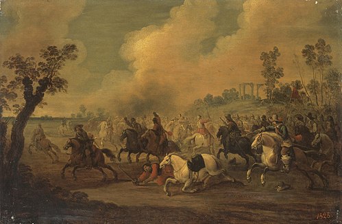 Cavalry Battle, 1648, Pieter Meulener