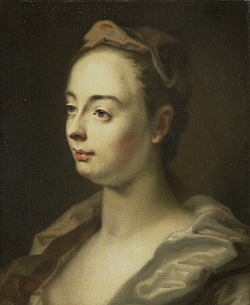 Portrait d'une femme, 1731, Balthasar Denner