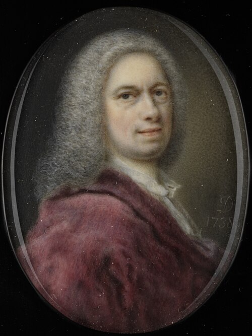 Autoportrait, 1738, Balthasar Denner