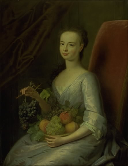 The Artist's Daughter, 1728, Balthasar Denner