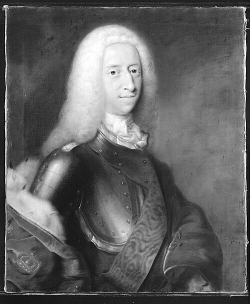 King Christian VI, 1734, Balthasar Denner