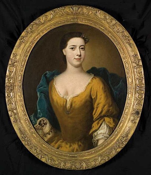 Portrait of Jacoba Catharina van Schoonhoven (1717-1794), 1737, Balthasar Denner