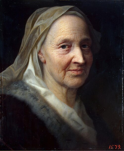 Portrait of an Old Woman, 1750, Balthasar Denner