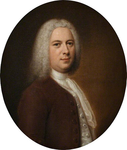 Reputedly George Frederic Handel (1685-1759), aged 52, 1736, Balthasar Denner