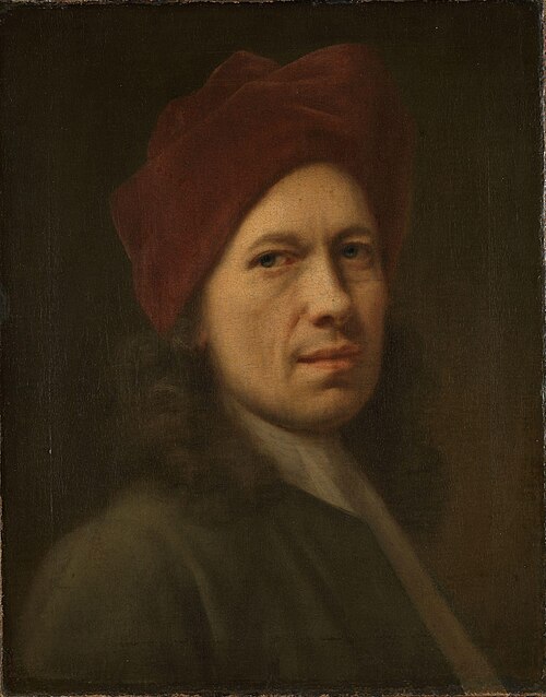 Self-Portrait, 1724, Balthasar Denner