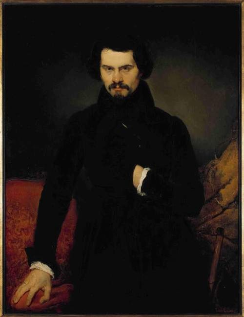 Portrait d'Édouard Fétis, 1835, Louis Gallait