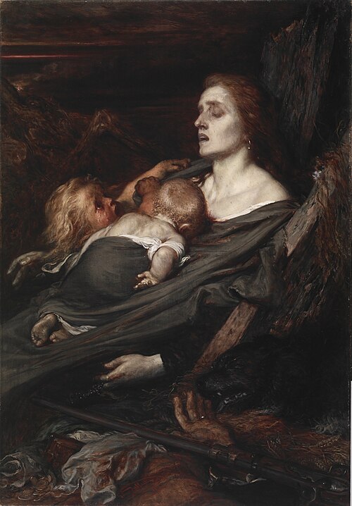 War, 1872, Louis Gallait