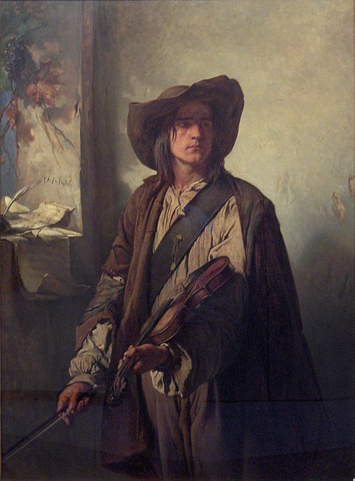 Art and Liberty, 1849, Louis Gallait