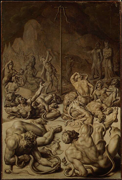 The Brazen Serpent, 1549, Maarten van Heemskerck