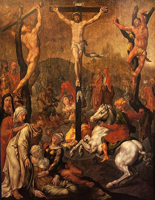 The Crucifixion, 1550, Maarten van Heemskerck