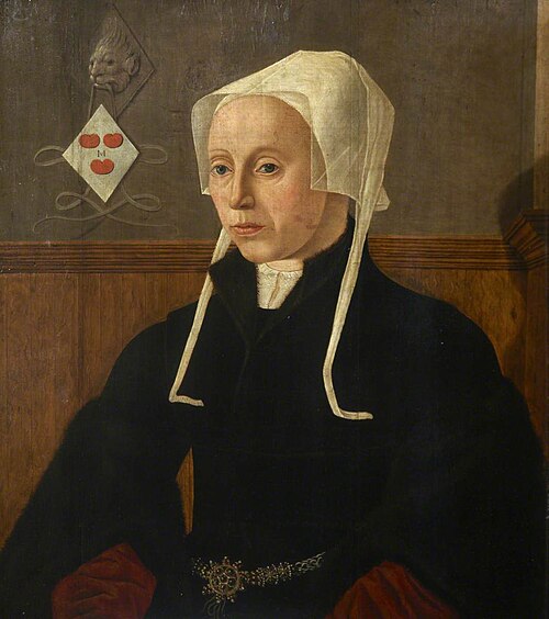 Portrait de Catherine von Lowe, , Maarten van Heemskerck