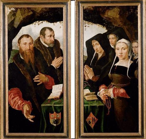 Portrait of a family, 1545, Maarten van Heemskerck