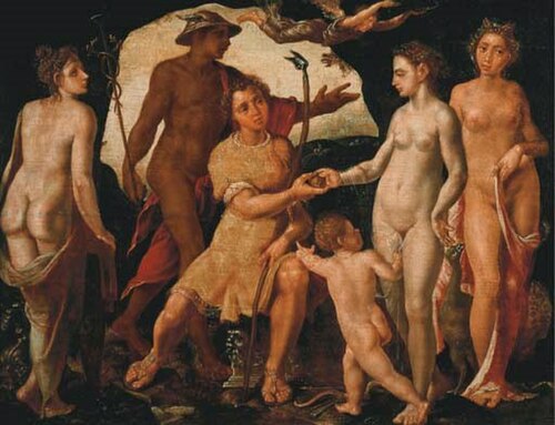 The Judgement of Paris, 1552, Maarten van Heemskerck