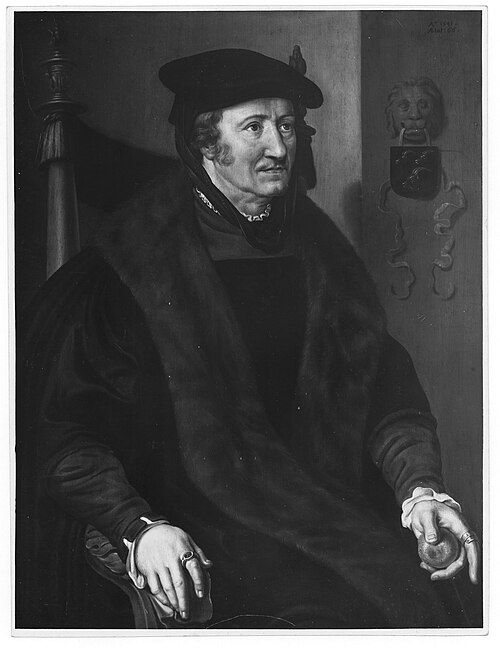Portrait of Aert van der Goes, 1541, Maarten van Heemskerck
