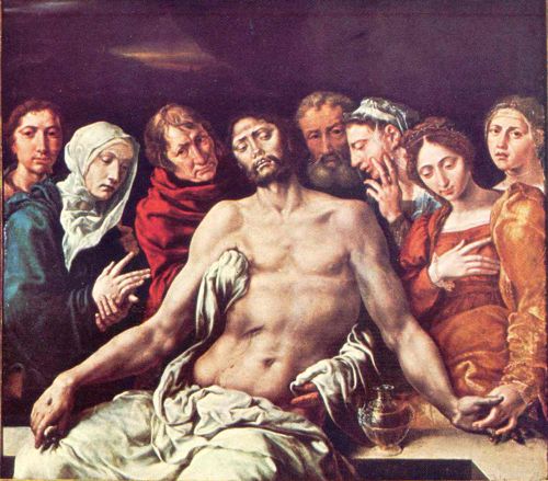 Christ's entombment, 1545, Maarten van Heemskerck