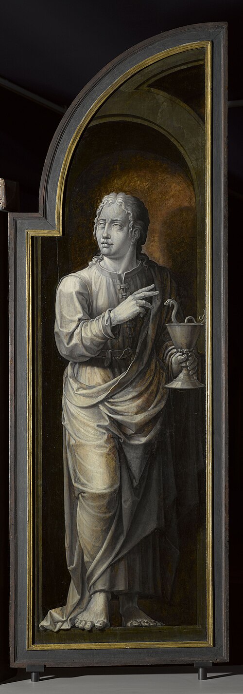Saint-Jean l'Evangéliste, 1544, Maarten van Heemskerck