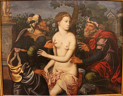 Susannah and the Elders, , Maarten van Heemskerck