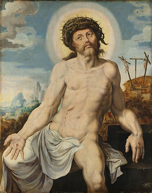 le Christ en Christ de Douleur, 1550, Maarten van Heemskerck